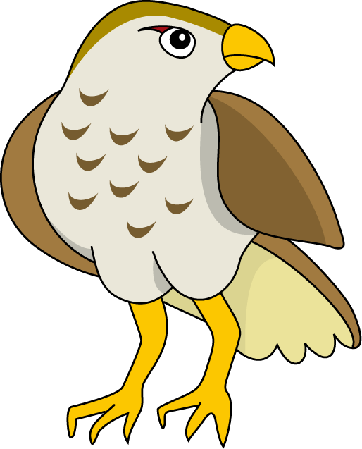 514x637 Hawk Clip Art Free