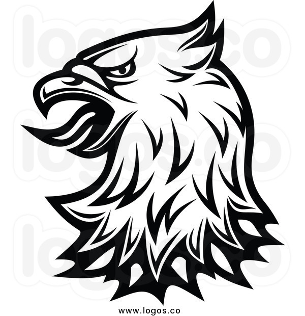 600x620 Black Eagle Clipart Hawk