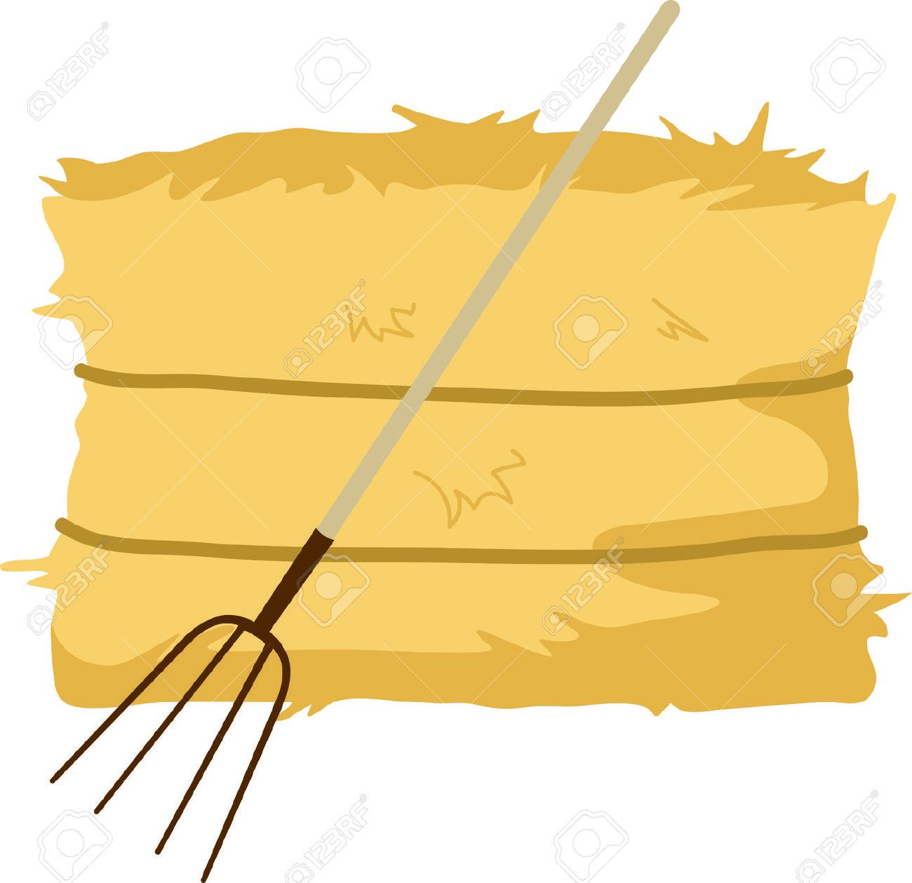 Hay Bale Clipart | Free download on ClipArtMag