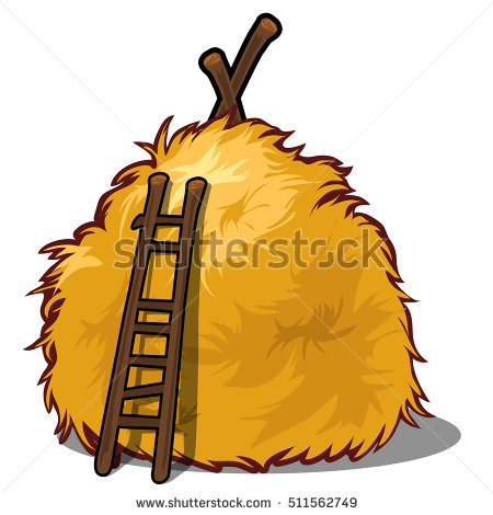 450x470 Haystack Clipart Cartoon