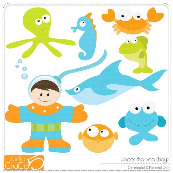 570x570 Free Under The Sea Clipart