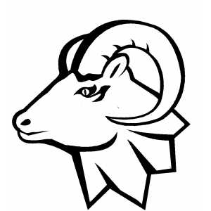 300x300 Ram Head Clip Art Clipart