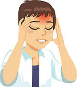 151x170 Clip Art Of Concerned Cartoon Face K18839969