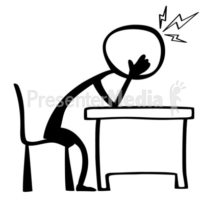 400x400 Clipart Of Migraine Headache