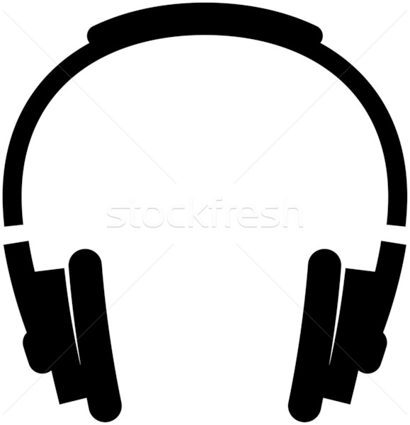 579x600 Audio Clipart Dj Headphone