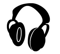 200x181 Headphones Clipart
