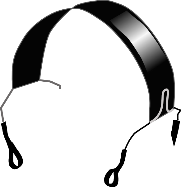 582x600 Headphone Clip Art