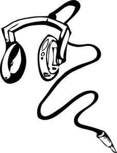 228x299 Headphones Clip Art