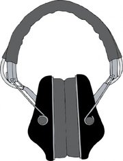 180x235 Headphones, Vector Graphics