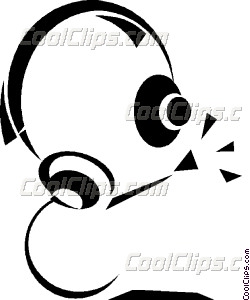 250x300 Headset Vector Clip Art