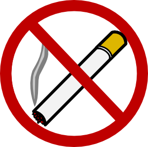 300x298 No Smoking Clip Art