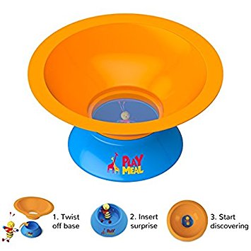 355x355 Playmeal Kid's Adventure Food Bowl, Stops Mealtime