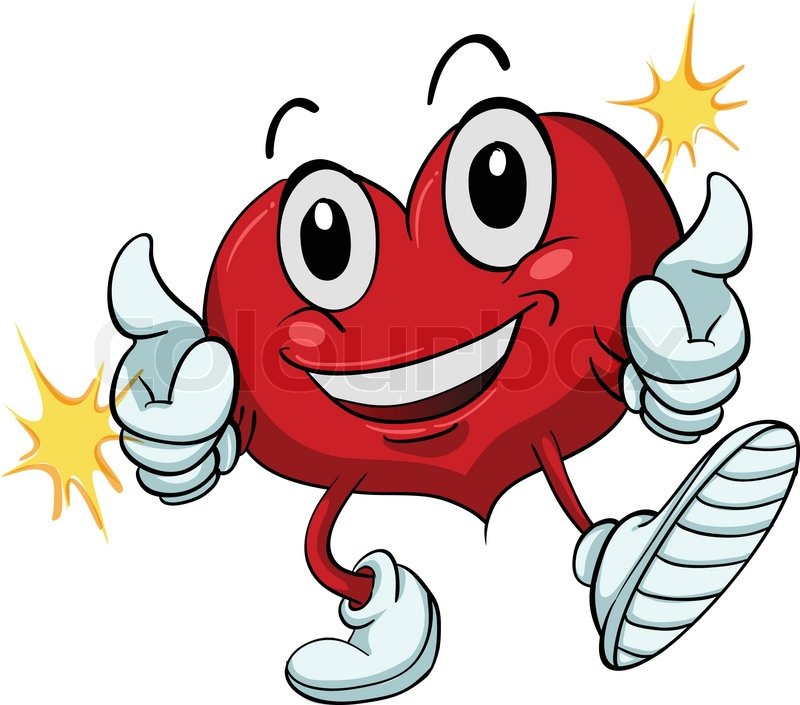 800x705 Healthy Heart Stock Vector Colourbox