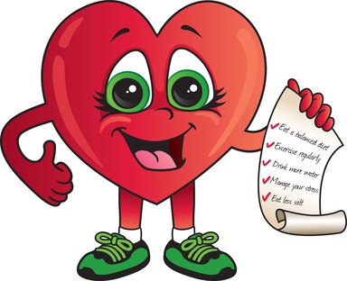 384x312 Healthy Heart Check List