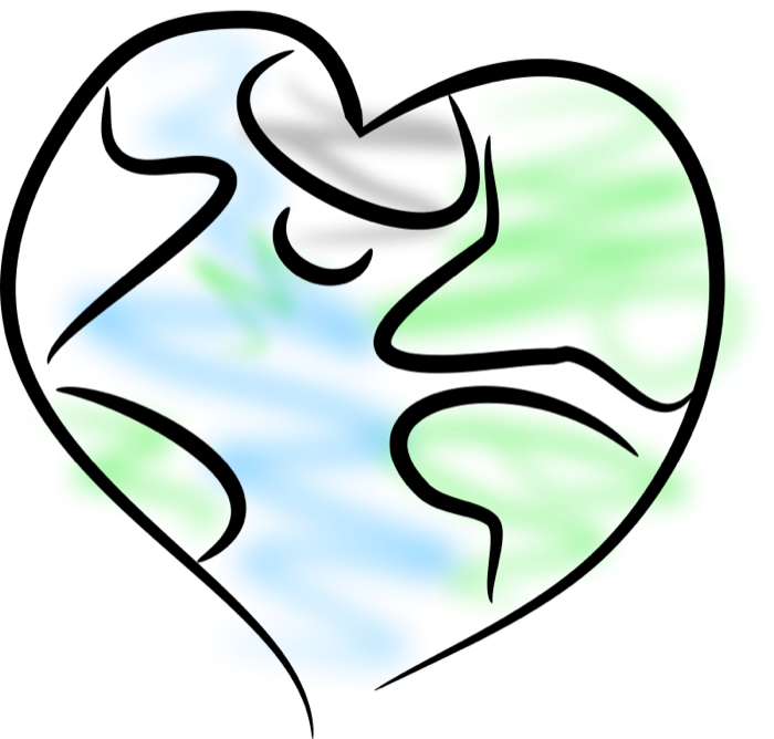700x668 Heart Shaped Clipart Earth