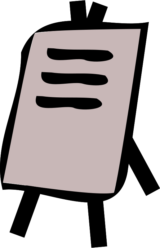 516x800 Free Clipart Flipchart Bitterjug