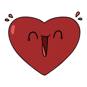 300x300 Happy Heart Royalty Free Stock Image