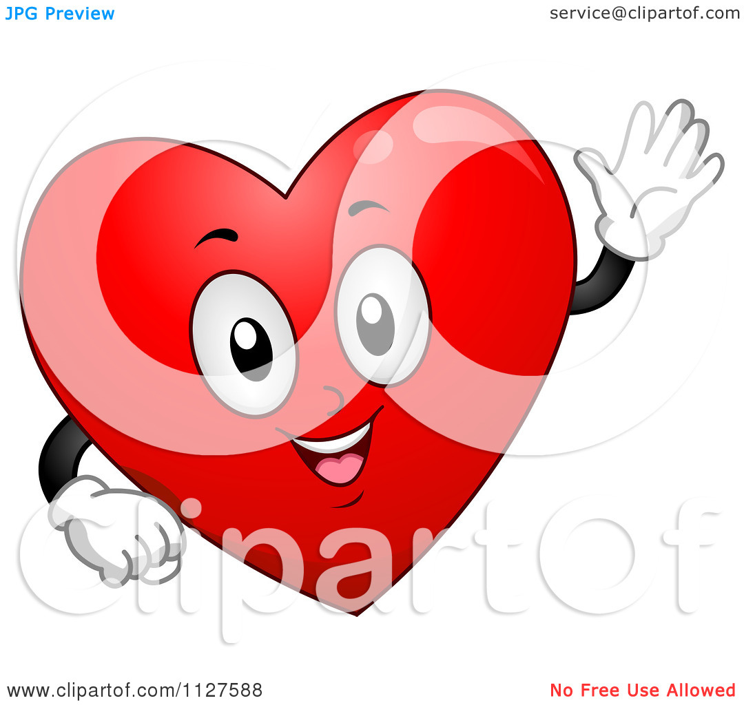 1080x1024 Happy Heart Cartoon Clipart