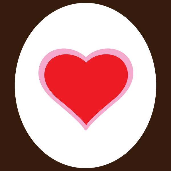 600x600 Heart Cartoon Animal Logo