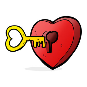 300x300 Cartoon Heart Royalty Free Stock Image
