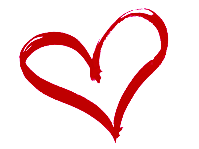 800x600 Hearts Clipart Drawn Heart
