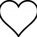 150x150 Black And White Heart Clipart Heart Clipart Black And White Free