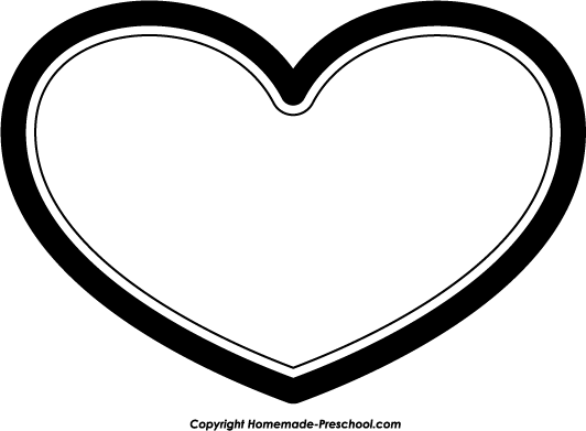 532x391 Black Heart Clip Art Hearts Images On Art Heart