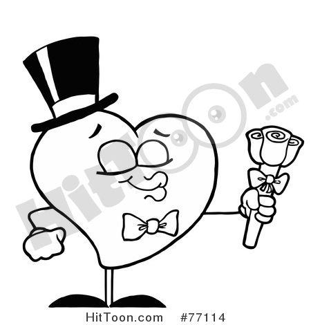 450x470 Heart Clipart