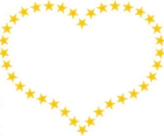 336x280 Red Heart Shaped Border With Little Hearts Clip Art Vector Clip