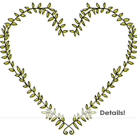 570x570 Laurel Wreath Frame Clip Art Digital Stamps Png Images Amp