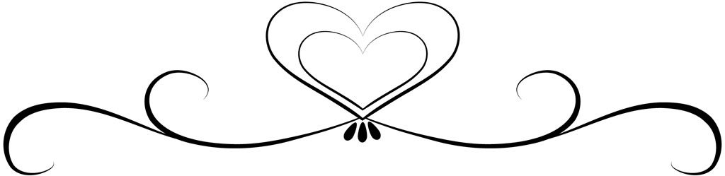 1024x249 Scroll Heart Clipart