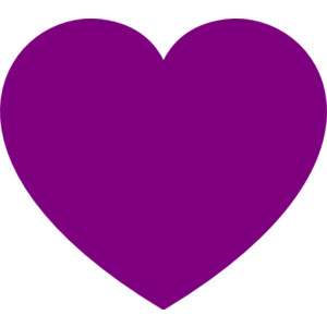 300x300 Purple Heart Clip Art
