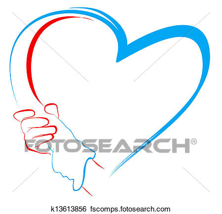 450x433 Stock Illustration Of Hands Holding To Heart Shape K13613856