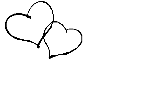 594x426 Free Double Hearts Clipart