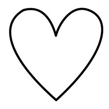 224x224 Clip Art Heart Outline