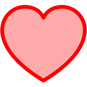 300x300 Red Heart Clip Art Clipart