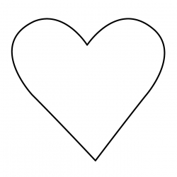 250x250 Mesmerizing Big Image Clipart Heart Outline To Grande