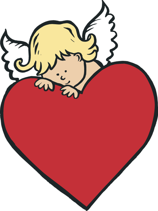 525x700 Cupid Clipart Transparent