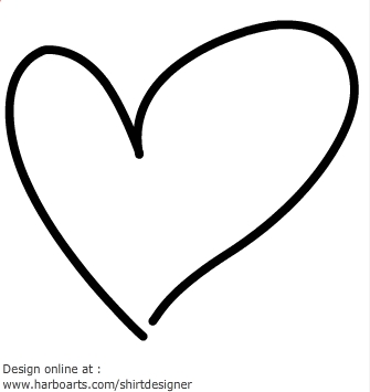 335x355 Heart Clipart Hand Drawn