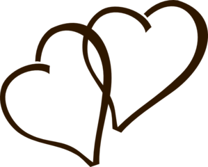 299x240 Double Heart Clip Art