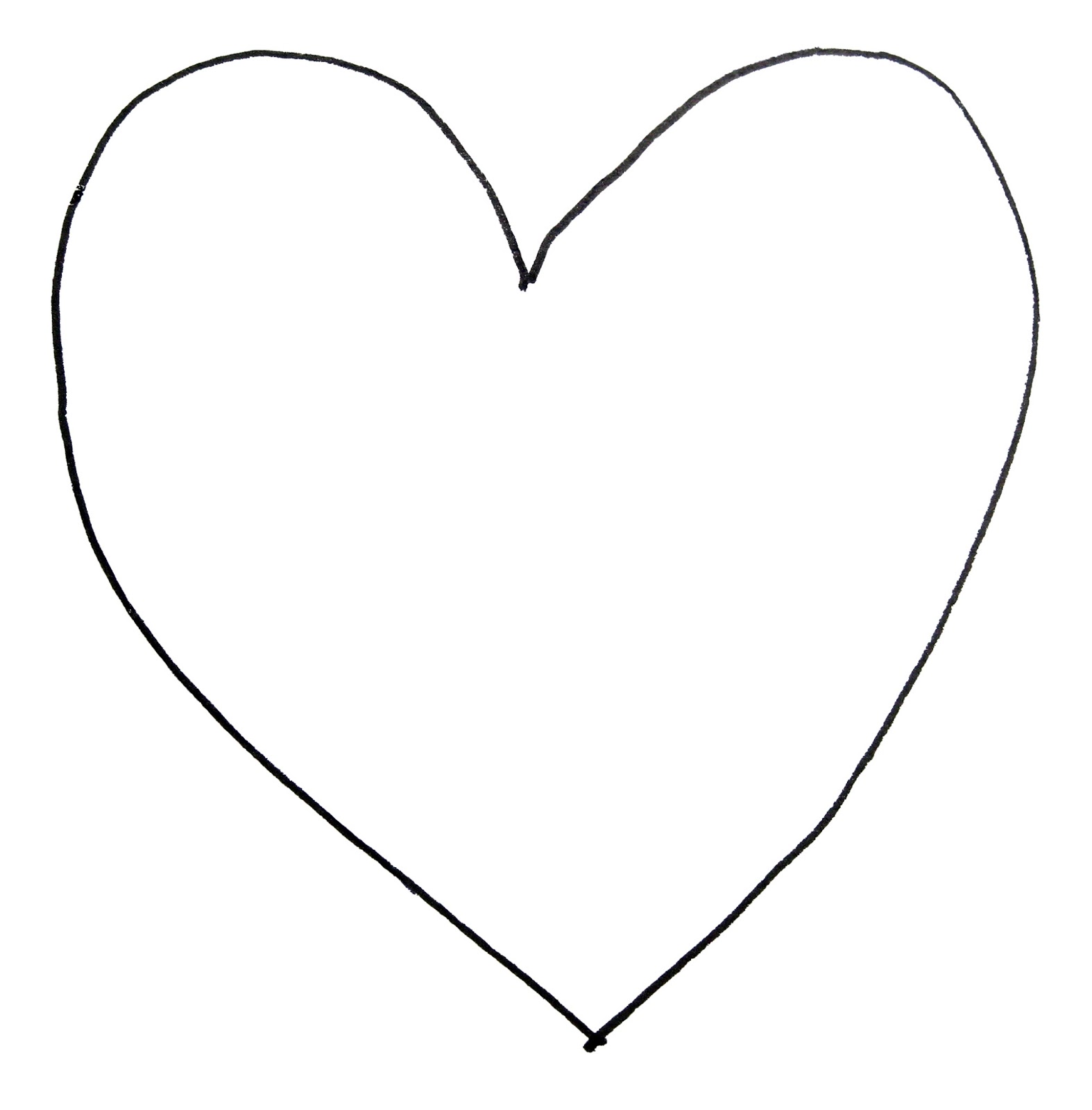 1574x1600 Heart Clipart Hand Drawn