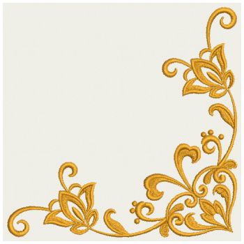 350x350 Heart Corner Border Designs