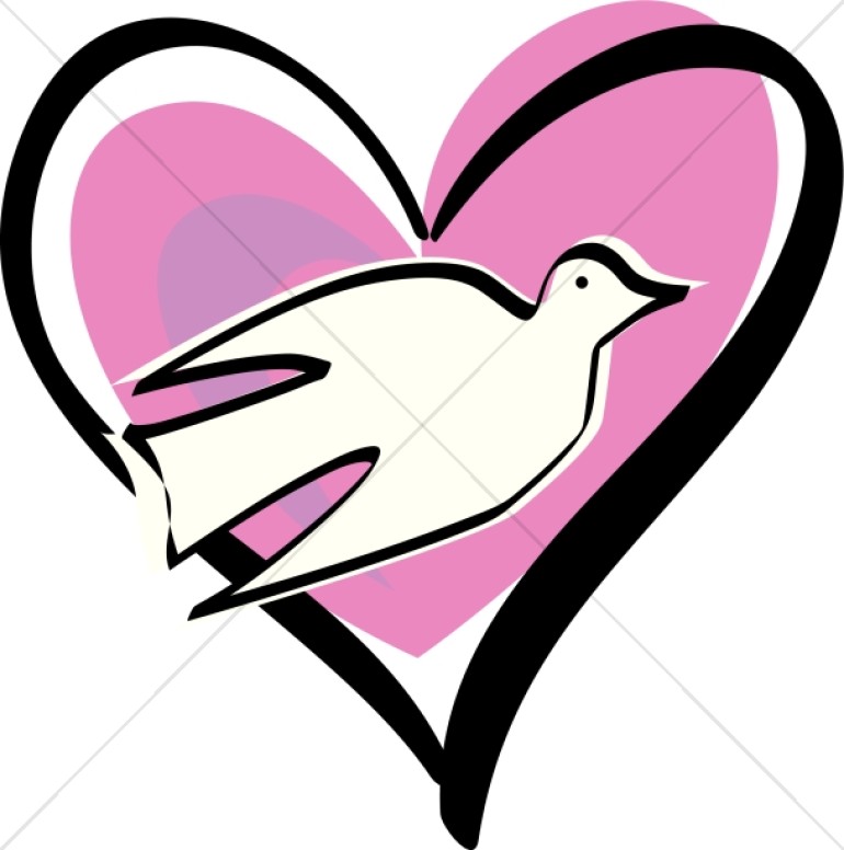 770x776 Heart Cross Clipart