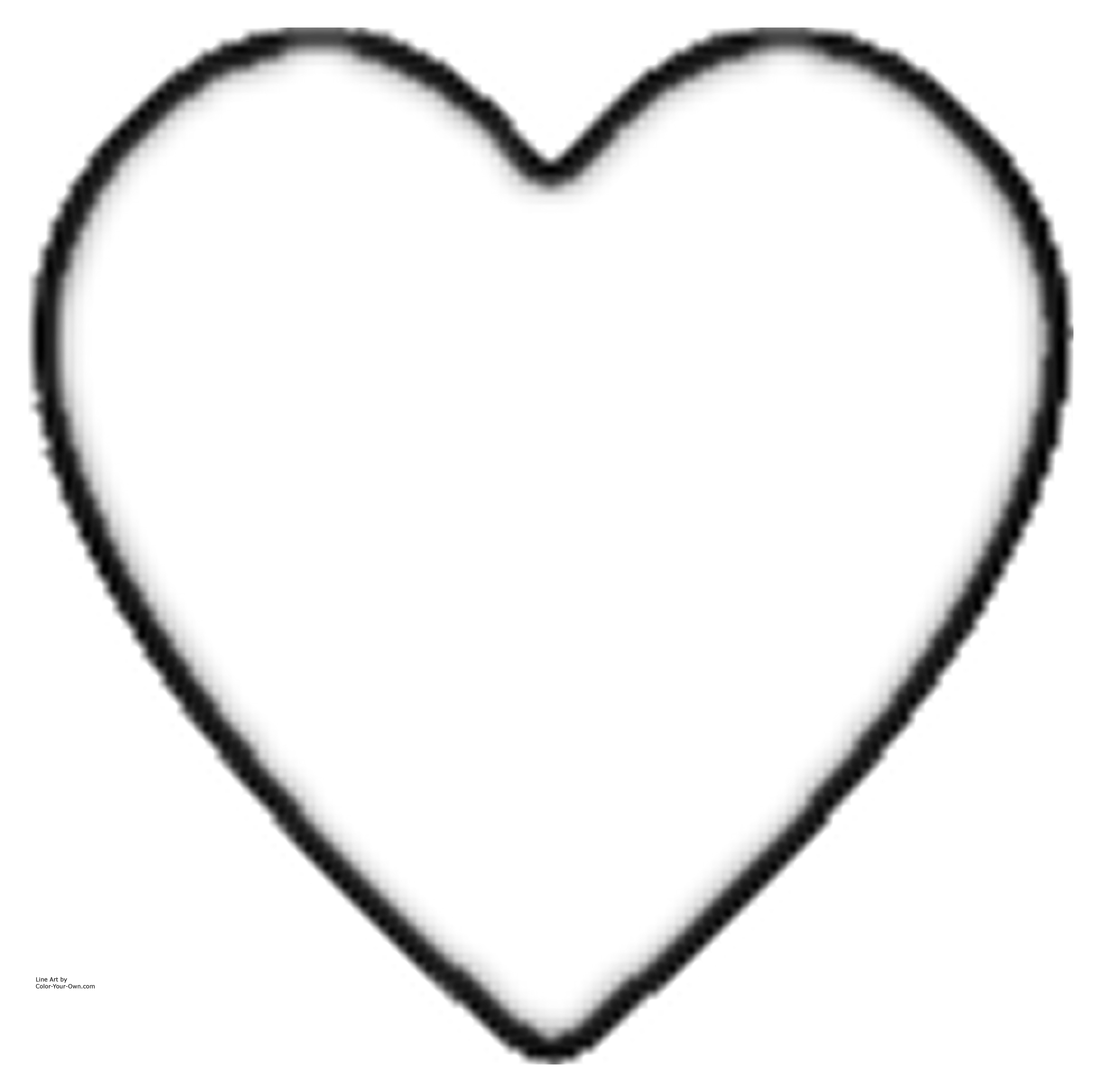 7684x7620 How To Draw A Simple Heart