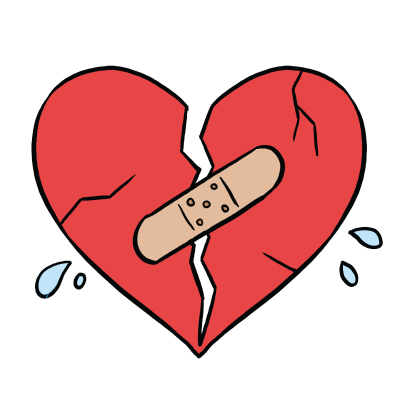 400x400 How To Draw A Broken Heart