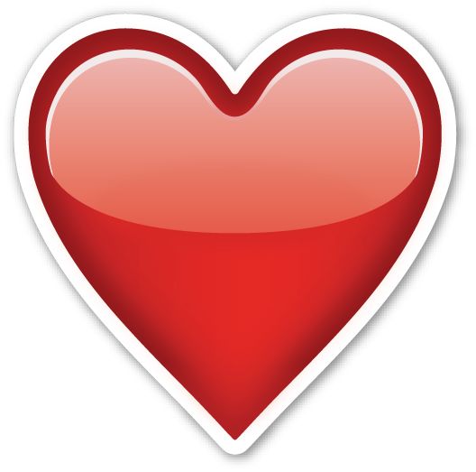 528x523 Smiley Clipart Red Heart