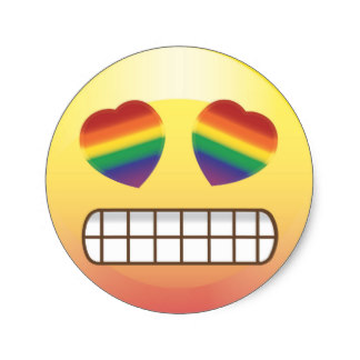 324x324 Hearts Emoji Stickers Zazzle