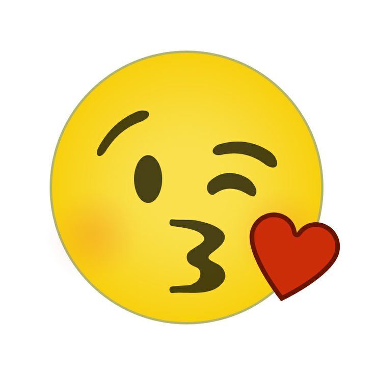 736x736 Kisses Clipart Emoji