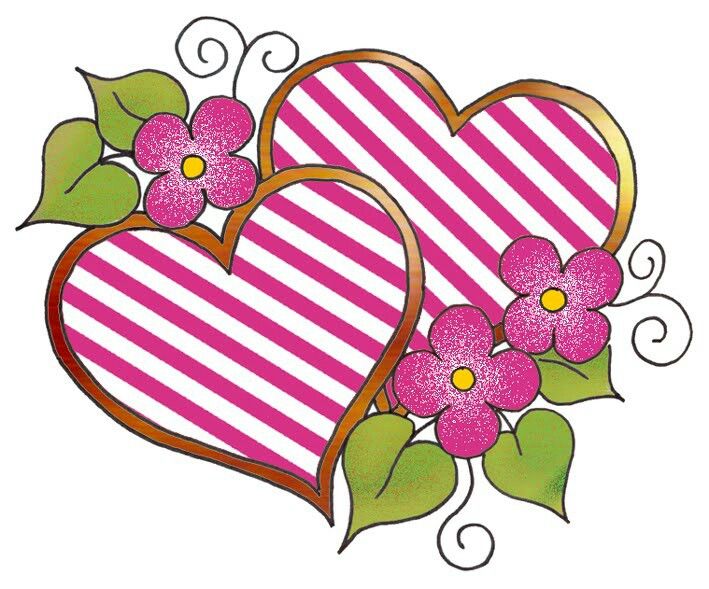 Heart Flower Clipart