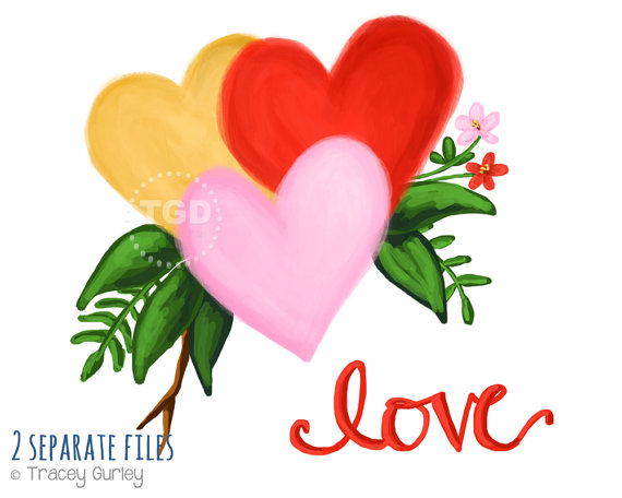 570x456 Watercolor Valentine Clipart Valentine Clip Art Heart